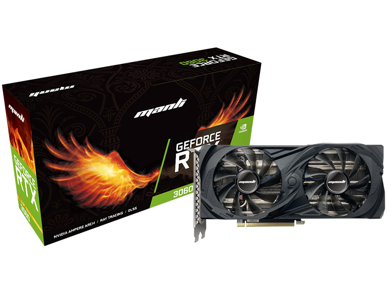 Manli GeForce RTX™ 3060 8GB (M2500 + N630)