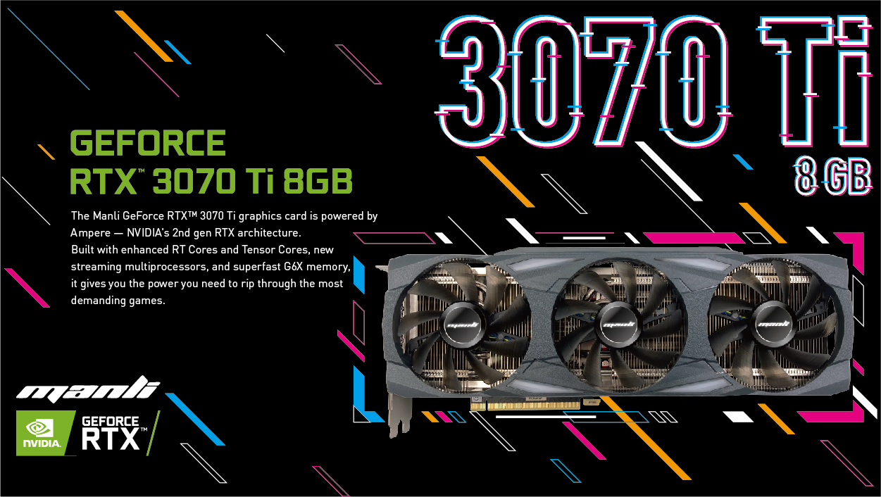 Manli GeForce RTX 3070 Ti M3514 1 N612